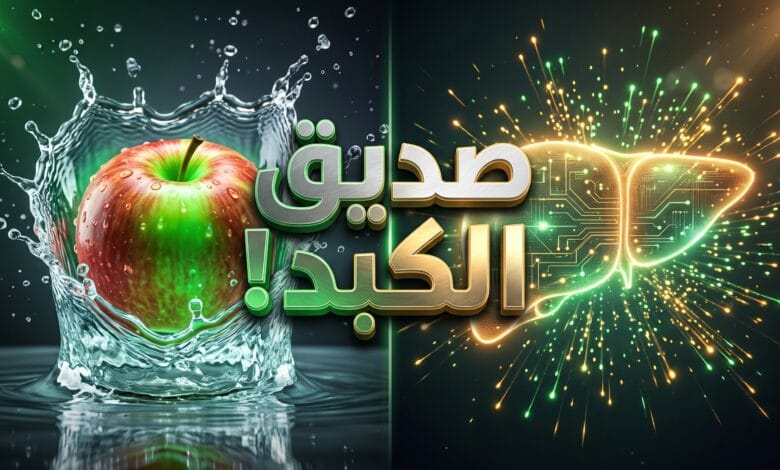 فوائد التفاح في تنظيف الكبد من السموم ودعم النظام الغذائي