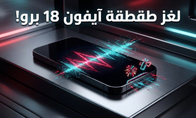 مشكلة أصوات طقطقة وفرقعة في سماعة آيفون 18 برو