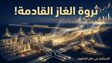 منشأة غاز حديثة تابعة لشركة أرامكو السعودية تعبيراً عن إعادة الهيكلة