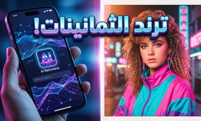 انتشار ترند صور الثمانينات المصممة بالذكاء الاصطناعي على السوشيال ميديا