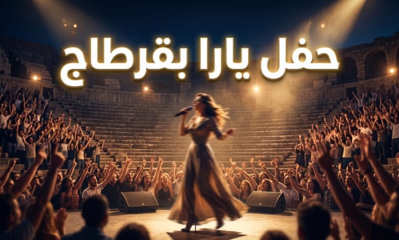 موعد حفل يارا في تونس بمهرجان قرطاج الدولي