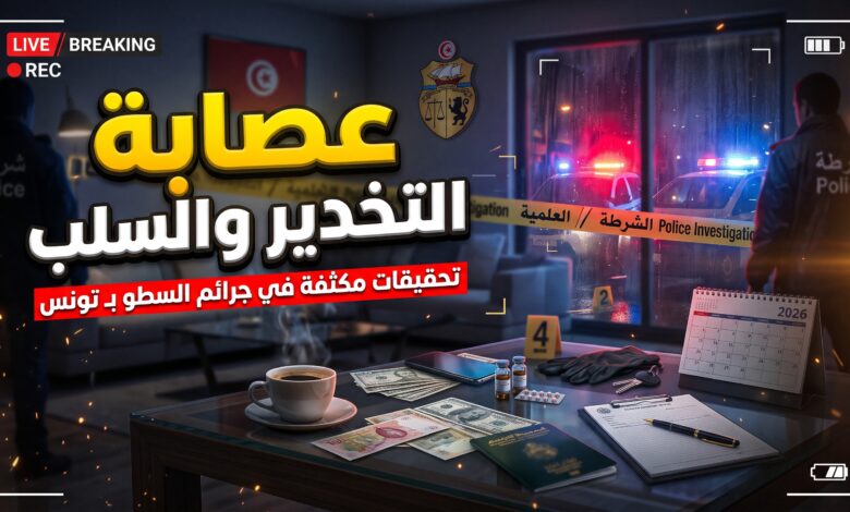 تفكيك عصابة تستخدم المخدرات لاستدراج وسلب الأجانب في تونس
