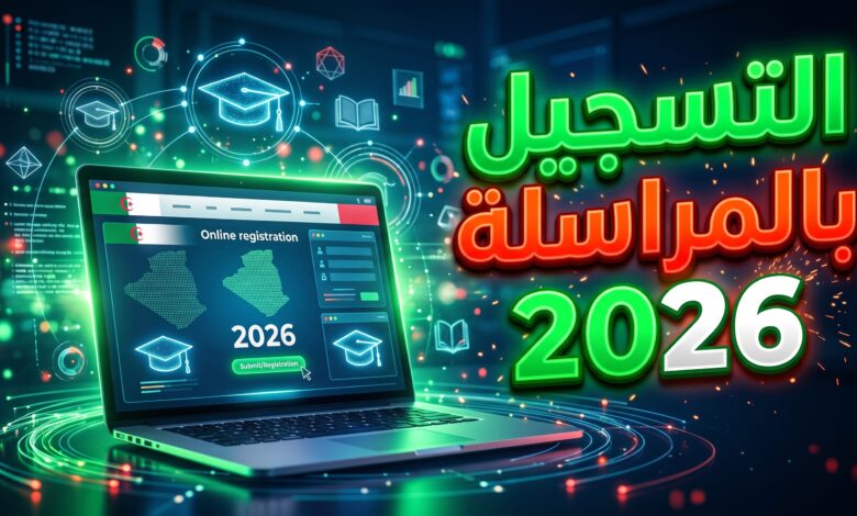 خطوات موقع التسجيل في الدراسة بالمراسلة 2026-2027 inscriptic ONEFD edu dz
