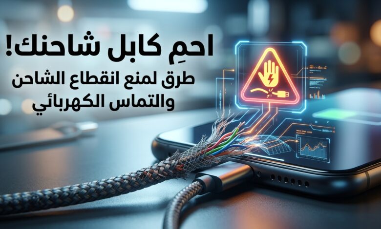 أخطاء يومية تقصر عمر كابل شحن الهاتف وتسبب تلفه
