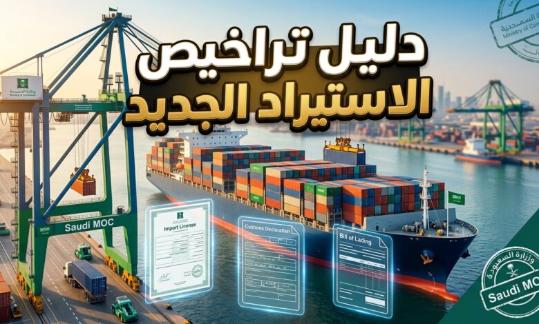 اعتماد دليل تراخيص الاستيراد الجديد في السعودية