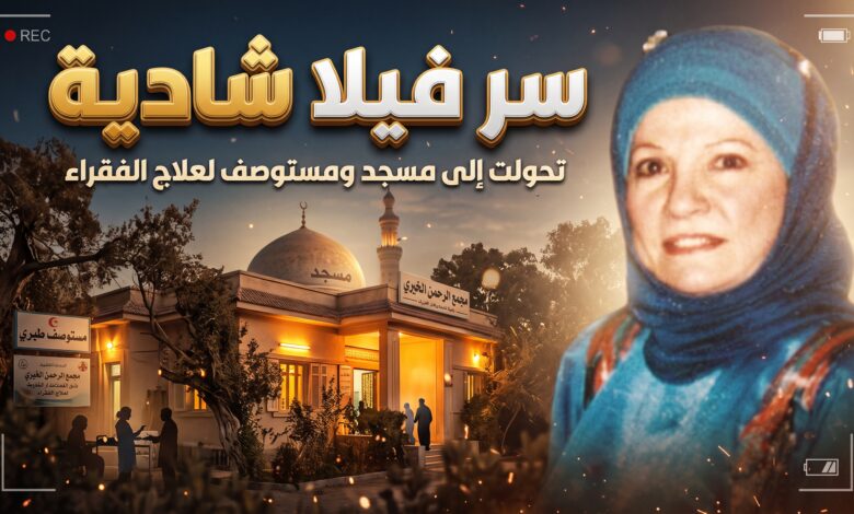 قصة تبرع الفنانة الراحلة شادية بفيلتها لمؤسسة مصطفى محمود